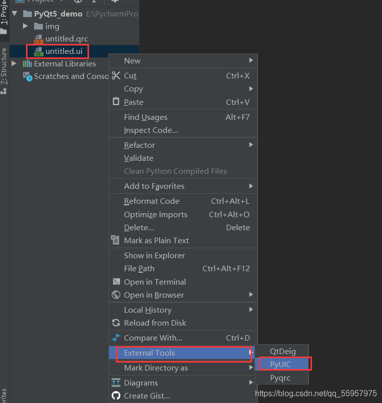 PyQt5最详细pyrcc5配置+样式使用-CSDN博客