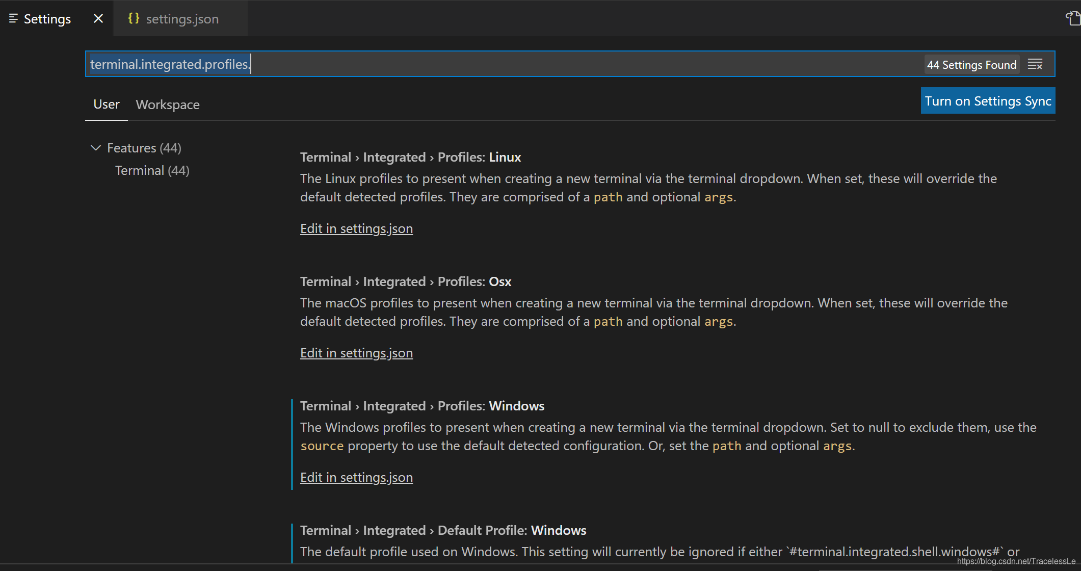 Windows VSCode配置conda shell执行Python脚本_terminal.integrated.profiles ...