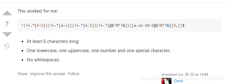 Js之正则表达式请使用字母、数字和特殊符号组合，8-20个字符_js 正则 