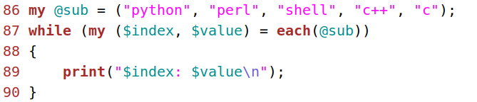 Perl 数组和列表_perl 列表-CSDN博客