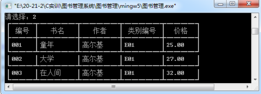 c语言图书管理系统案例实训_c语言实现图书馆系统