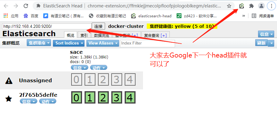 Docker安装ElasticSearch 版本7.6.2