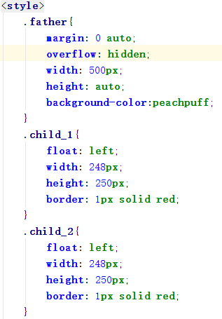 响应式web前端设计css中overflowhidden解决塌陷