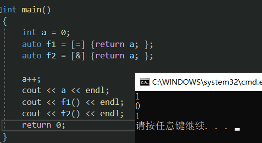 Lambda expression in C++11 - Programmer Sought
