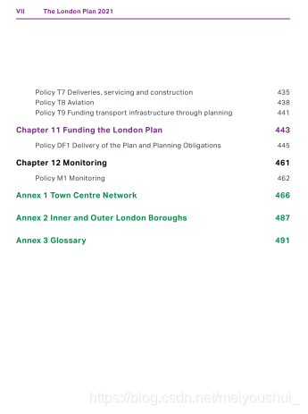 Table of contents