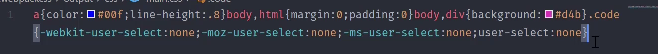 webpack打包css