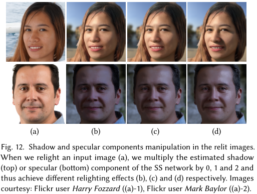 Single Image Portrait Relighting via Explicit Multiple Reflectance ...