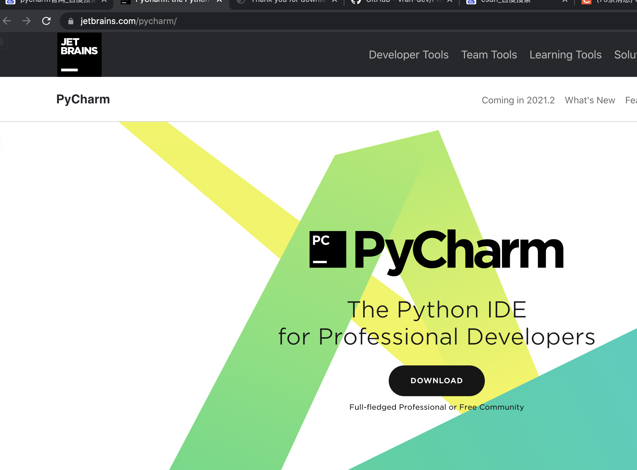 free for mac download PyCharm