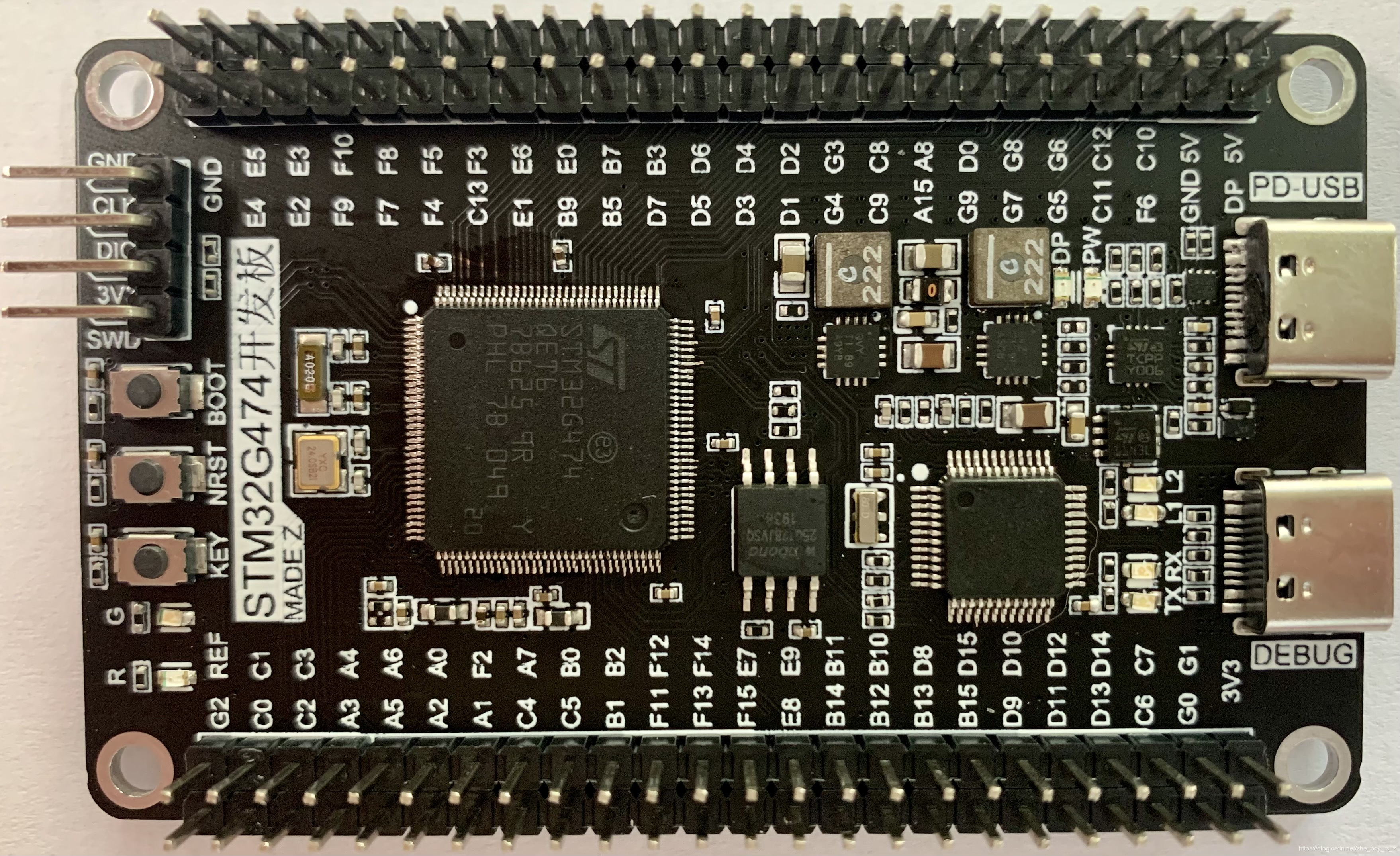 STM32G474开发板（一）单板设计-硬件介绍