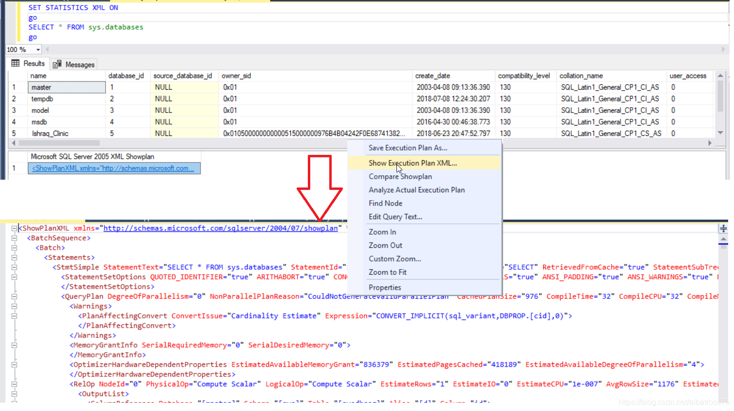 STATISTICS XML