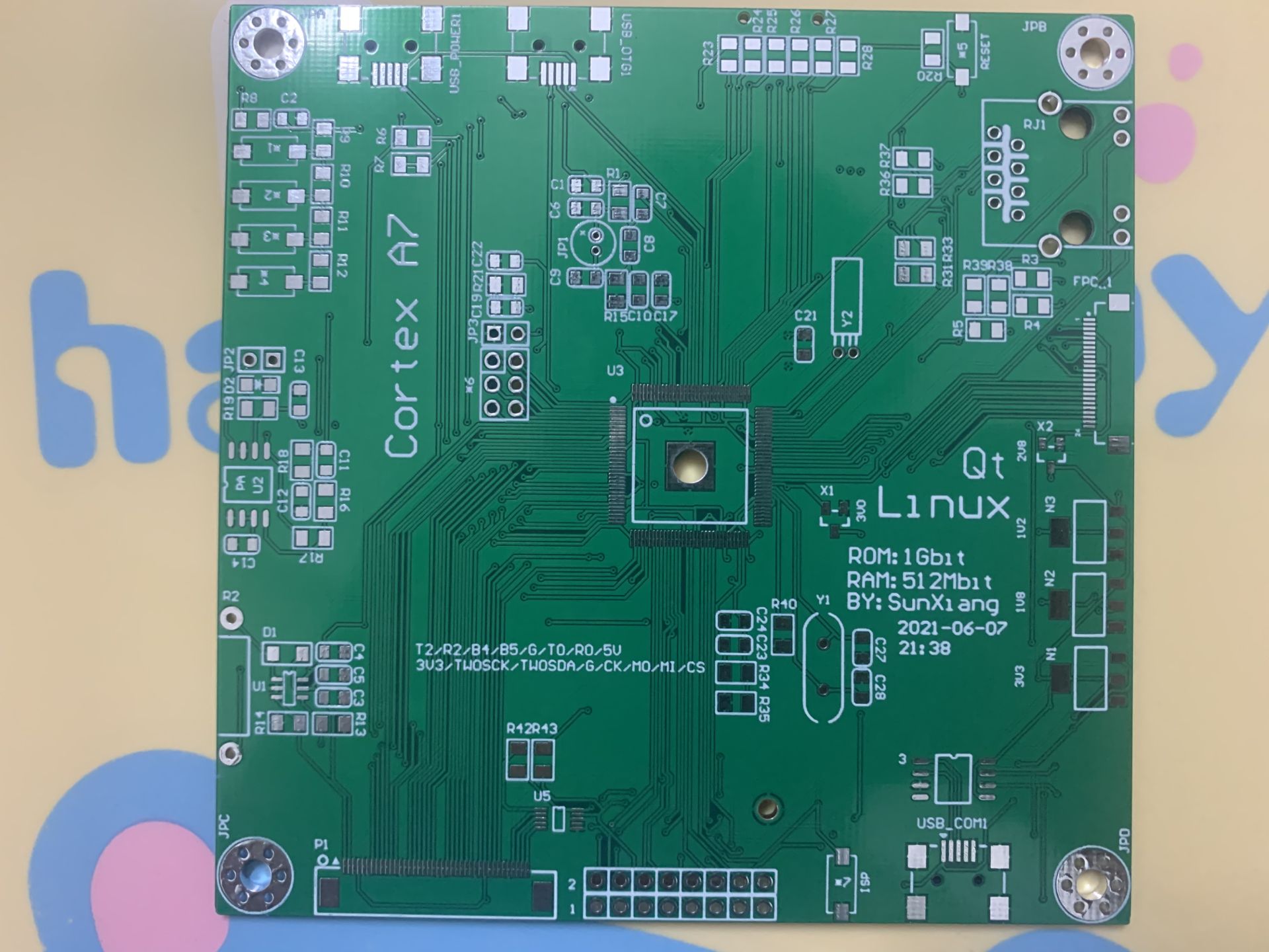 自制的Linux开发板，也算是入个门吧，嘻嘻_自制linux开发板-CSDN博客