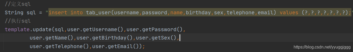 使用jdbc:nested exception is java.sql.SQLException: No value specified ...