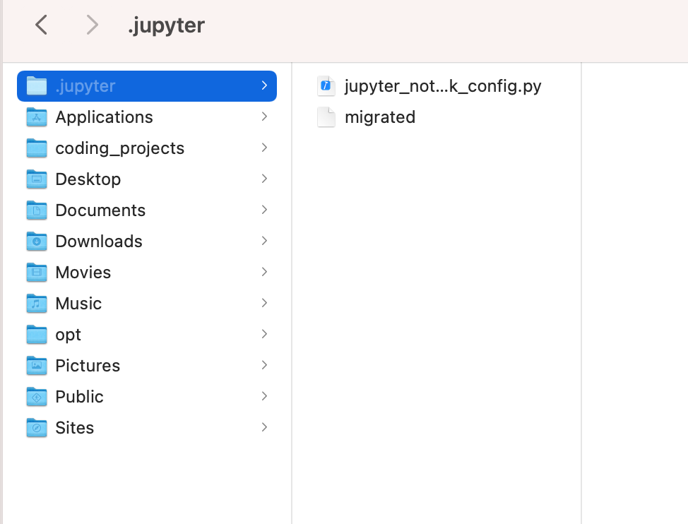 Macos上Jupyter notebook无法打开(No such file or directory)_jupyter notebook