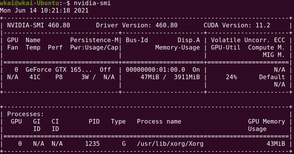 ubuntu20.04中conda安装pytorch