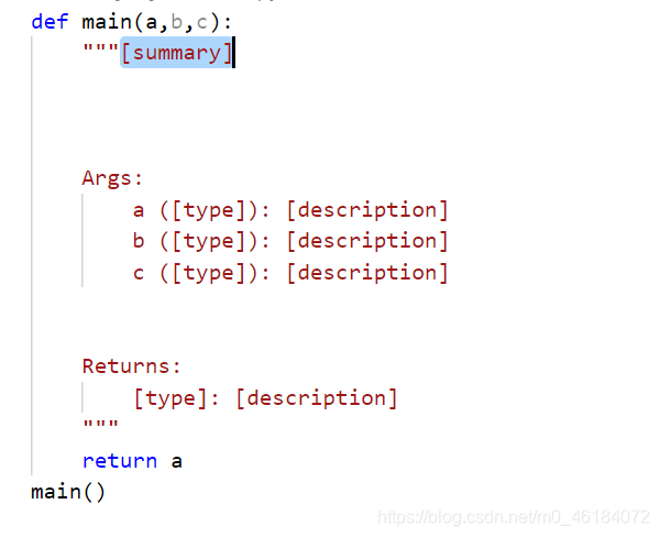 配置VSCode插件 Python Docstring Generator-CSDN博客