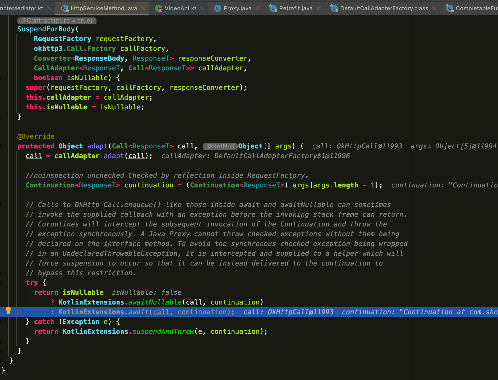 Kotlin Coroutines And Suspend Function With Retrofit Mobikul