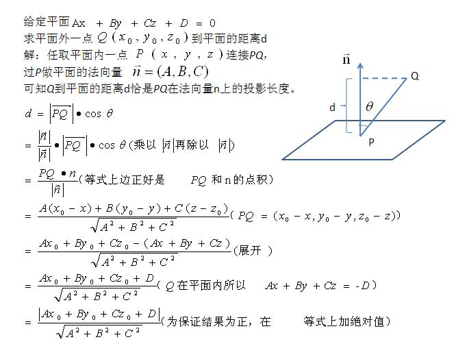 点与平面的距离特征_艾孜尔江撰