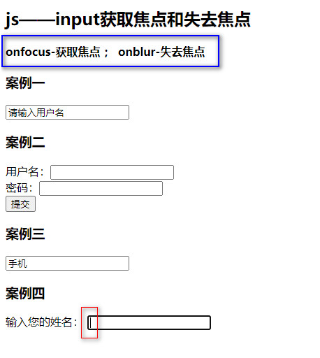 js-input-onfocus-onblur-autofocus-autofocus