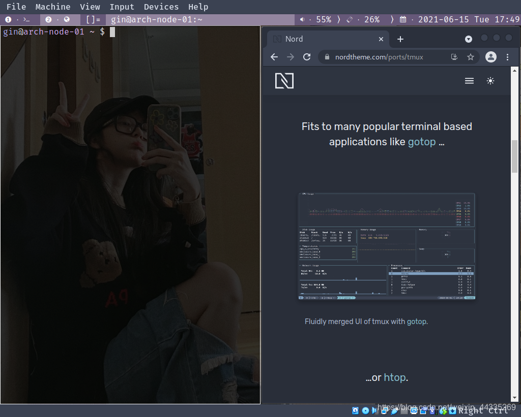Arch Linux 美化 (st + dwm)_GIN-18的博客-CSDN博客_dwm美化