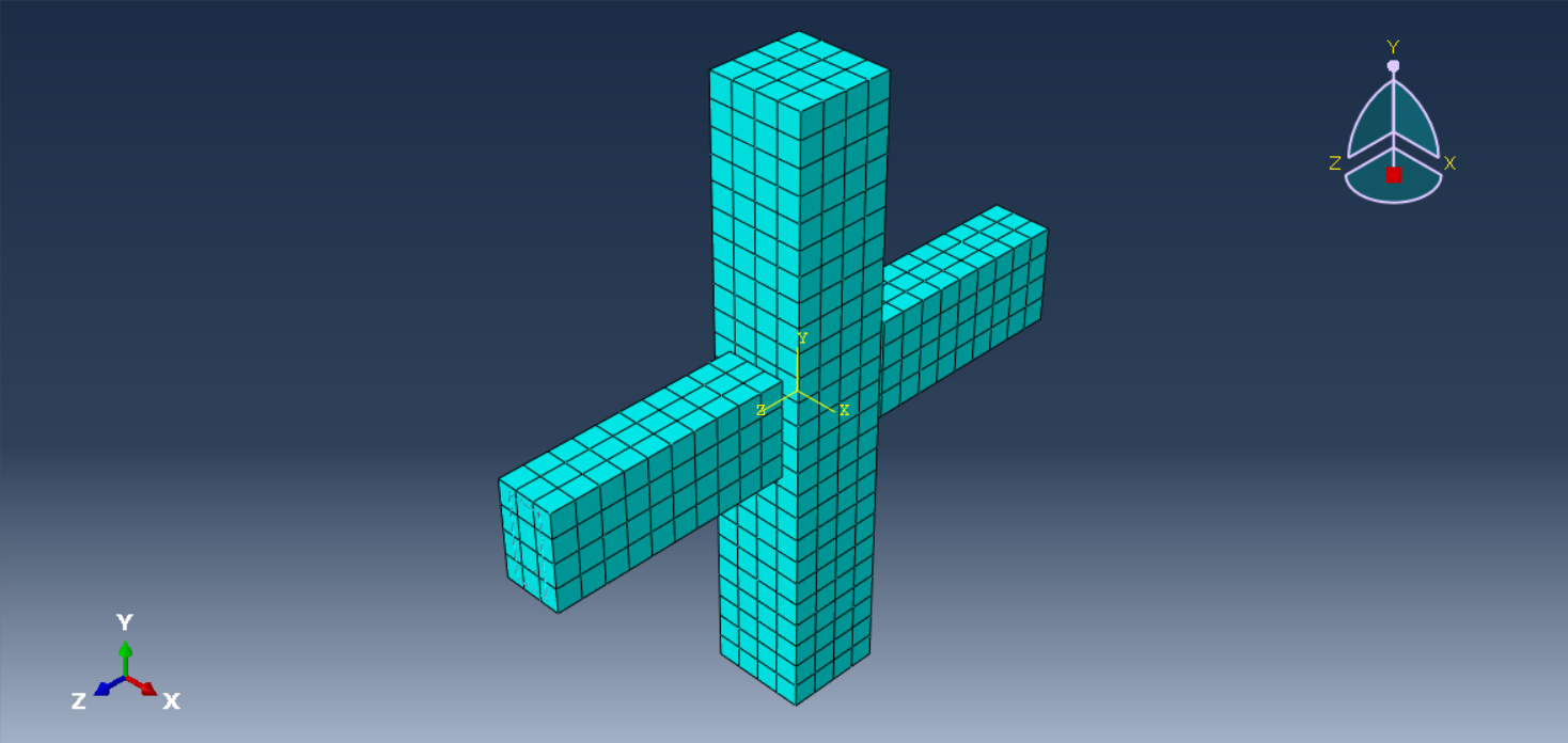 abaqus模拟钢筋混凝土节点低周反复荷载试验