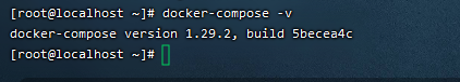 查看docker-compose版本