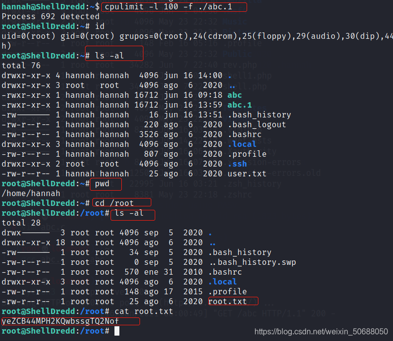 vulnhub 之ShellDredd-1-Hannah