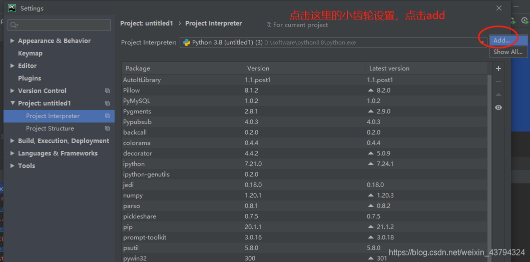 No Python at ‘C:\Users****************\Python38\python.exe’ 报错解决方案-CSDN博客