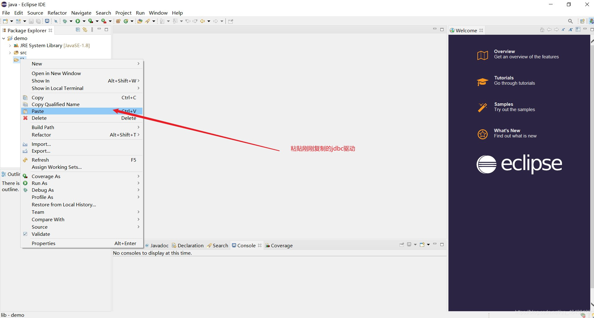 eclipse加载jdbc驱动(mysql)_eclipse怎么加载驱动-CSDN博客