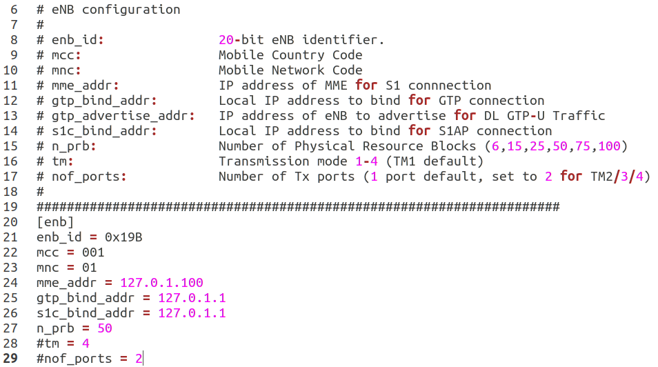 srsLTE学习笔记(一)——eNB配置文件enb.conf解析CSDN博客