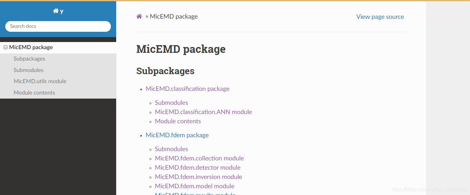 使用sphinx自动生成python项目说明文档-CSDN博客