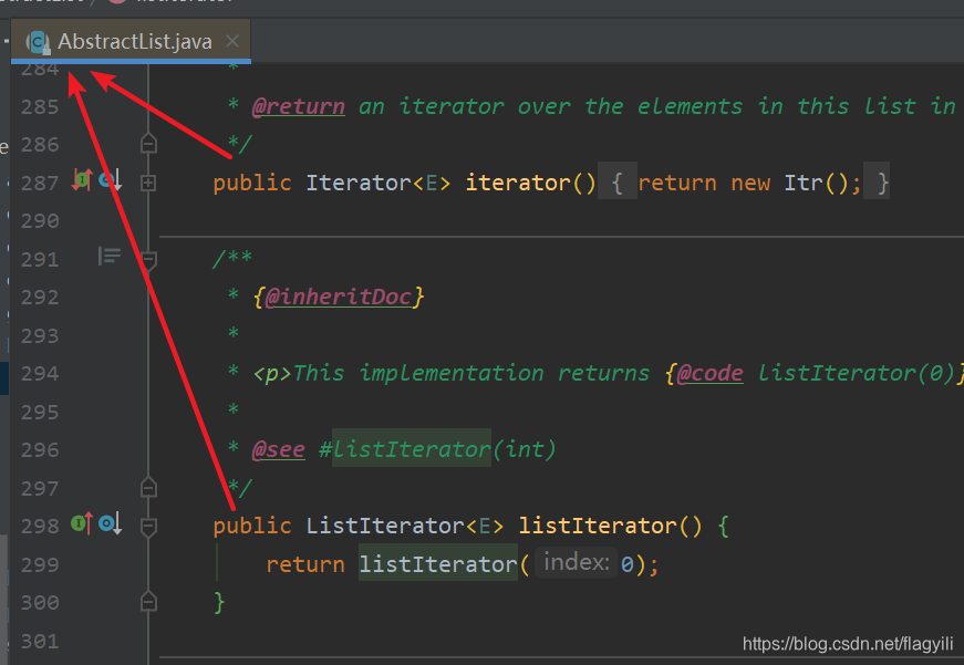 20:Iterator、iterator、Iterable、ListIterator、listIterator的使用及区别及源码中它们的具体 ...
