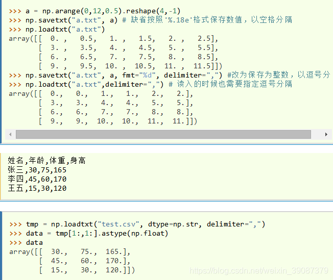 python numpy -- tofile,fromfile,save,load_python tofile()-CSDN博客