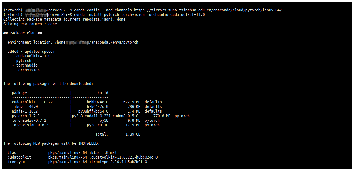 深度学习 linux下开发环境搭建 anaconda安装pytorch