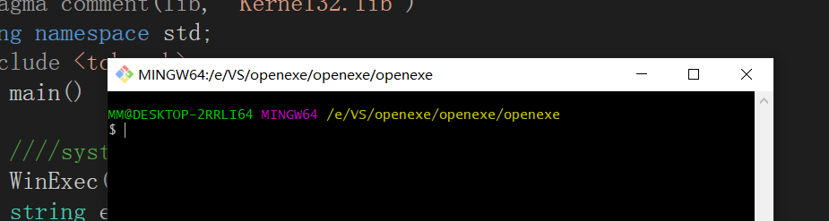win中通过c++打开可执行程序_c++ winexec-CSDN博客