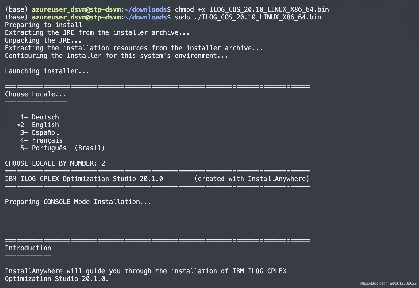 Linux下cplex的安装与配置_cplex20.10-CSDN博客