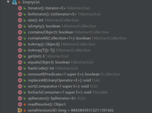 java collections singletonlist