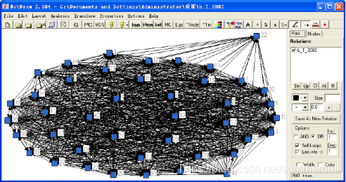Ucinet Graph UCINET入门案例_ucinet矩阵数据如何生成-CSDN博客