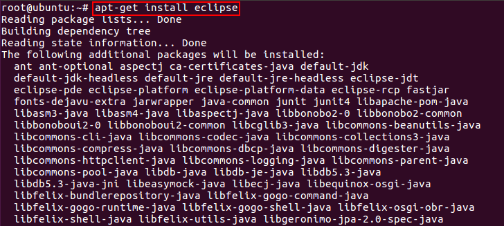 图10 eclipse的apt-get安装