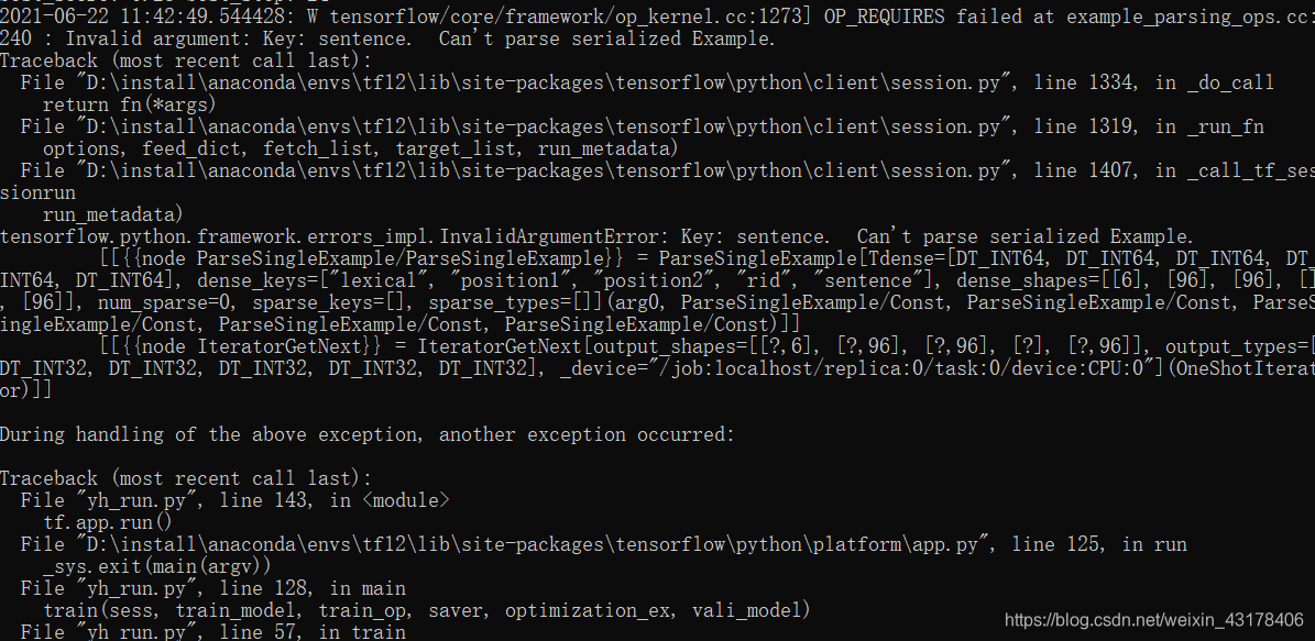 tensorflow.python.framework.errors_impl.InvalidArgumentError 0 ...