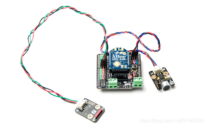 Arduino IO传感器扩展板连接图