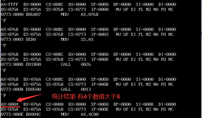 汇编语言 CMP指令