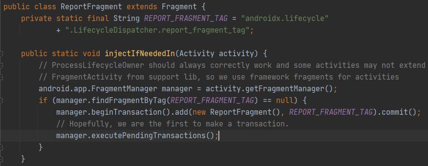 android jetpack架构组件之lifecycle原理篇