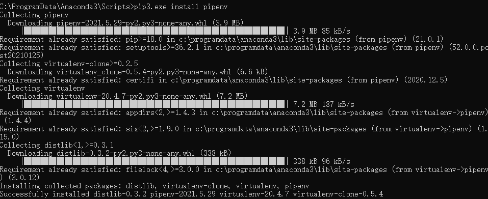 Python pipenv Could Not Find A Version That Satisfies The Requirement Pipenv CSDN 