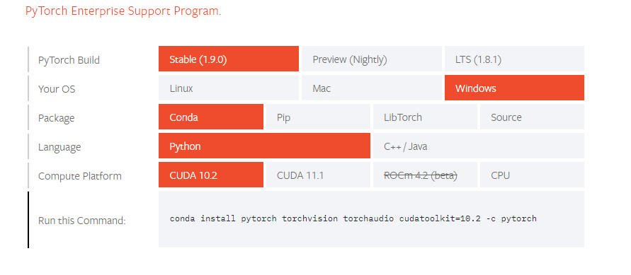 cudatoolkit conda