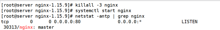 启动服务报错：nginx： [emerg] bind() to 0.0.0.0:80 failed