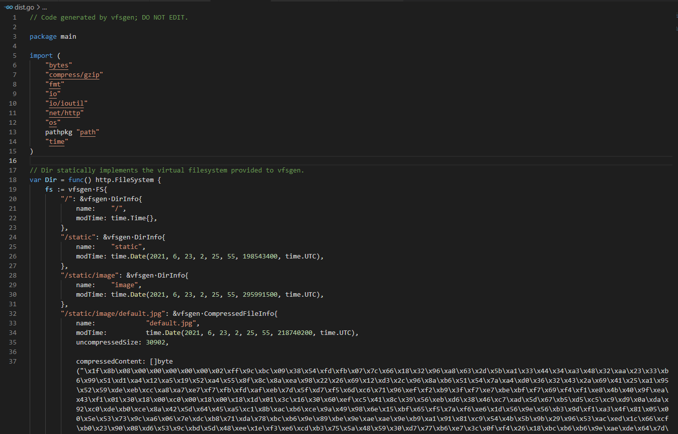 [Go实战]gin整合[goassets][vfsgen][docker]完整打包方案_gin 打包静态文件CSDN博客