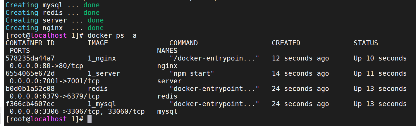 docker\docker-compose quickly deploy MySQL and redis - Programmer Sought