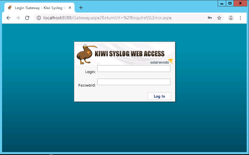Kiwi Syslog  Access 无法登录问题，登录没有反应_kiwi syslog web access默认账号密码CSDN博客