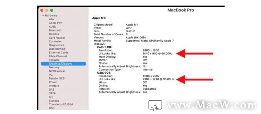 如何在mac 上查看显示刷新率 Macwbear的博客 Csdn博客