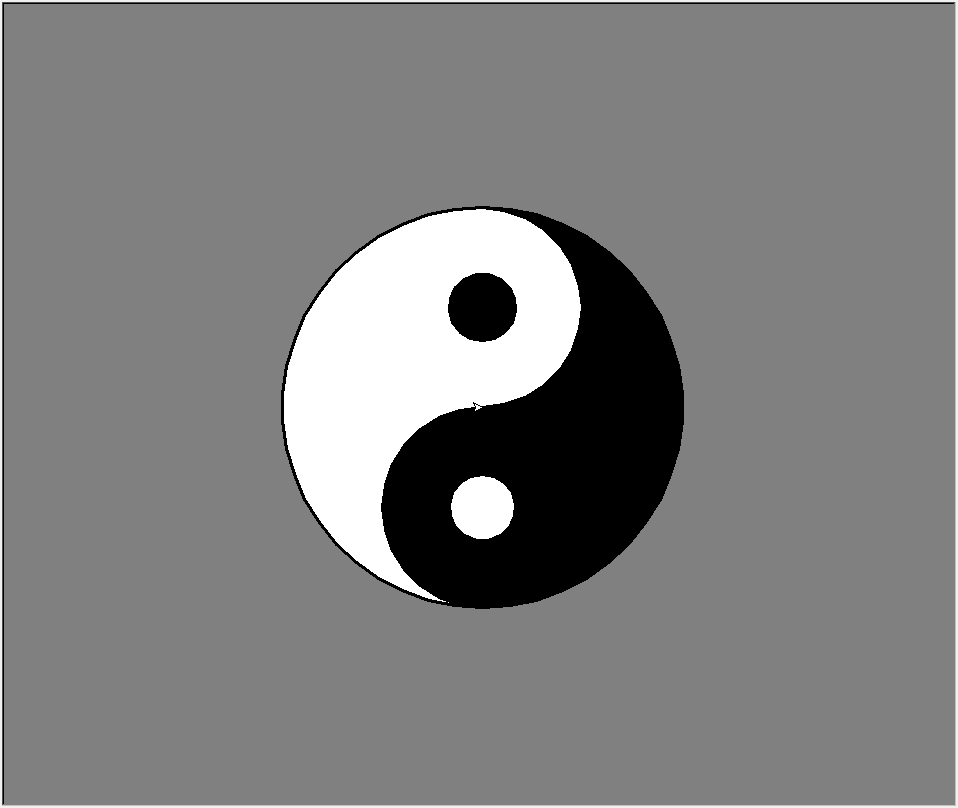 Python绘图实例33：太极图绘制_用python画太极图-CSDN博客